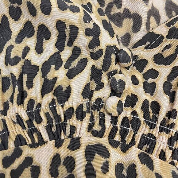 Faithfull the Brand Marie Louise Midi Dress in Mila Animal Print 8 - Picture 6 of 7